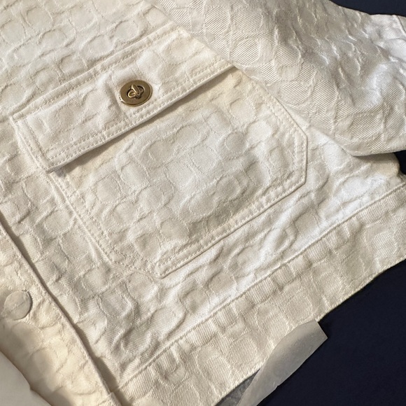 Women’s NWT Coach Reserve signature relaxed xl lightweight Jean Jacket - Picture 15 of 16